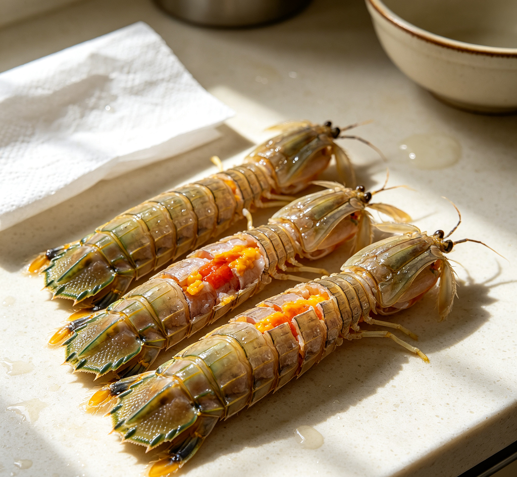 Fresh Mantis Shrimp